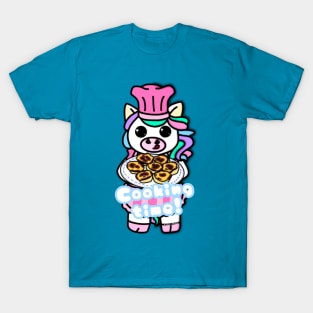 Unicorn with phrase - cooking time! T-Shirt